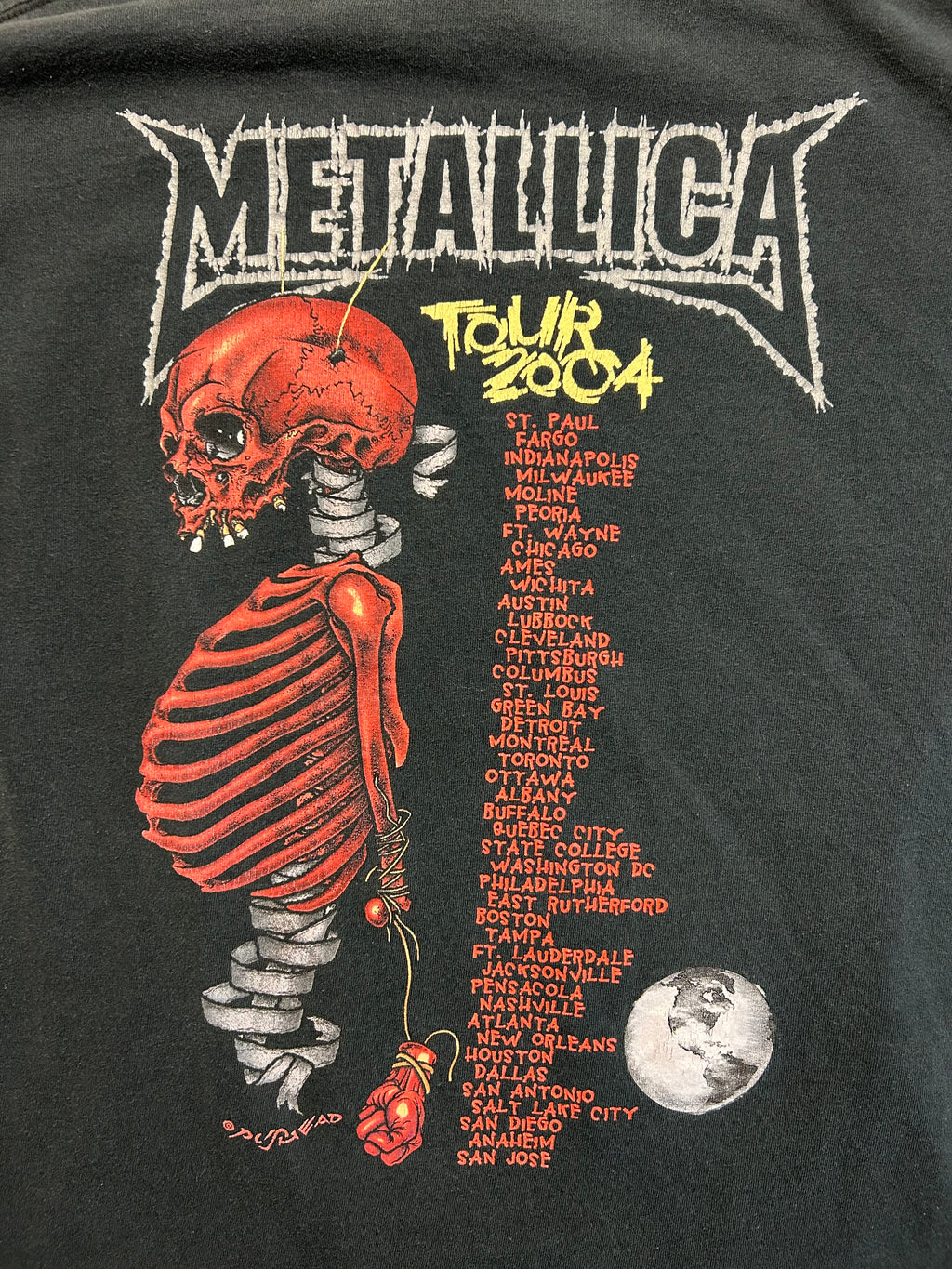 Metallica Tour 2004 (XL)