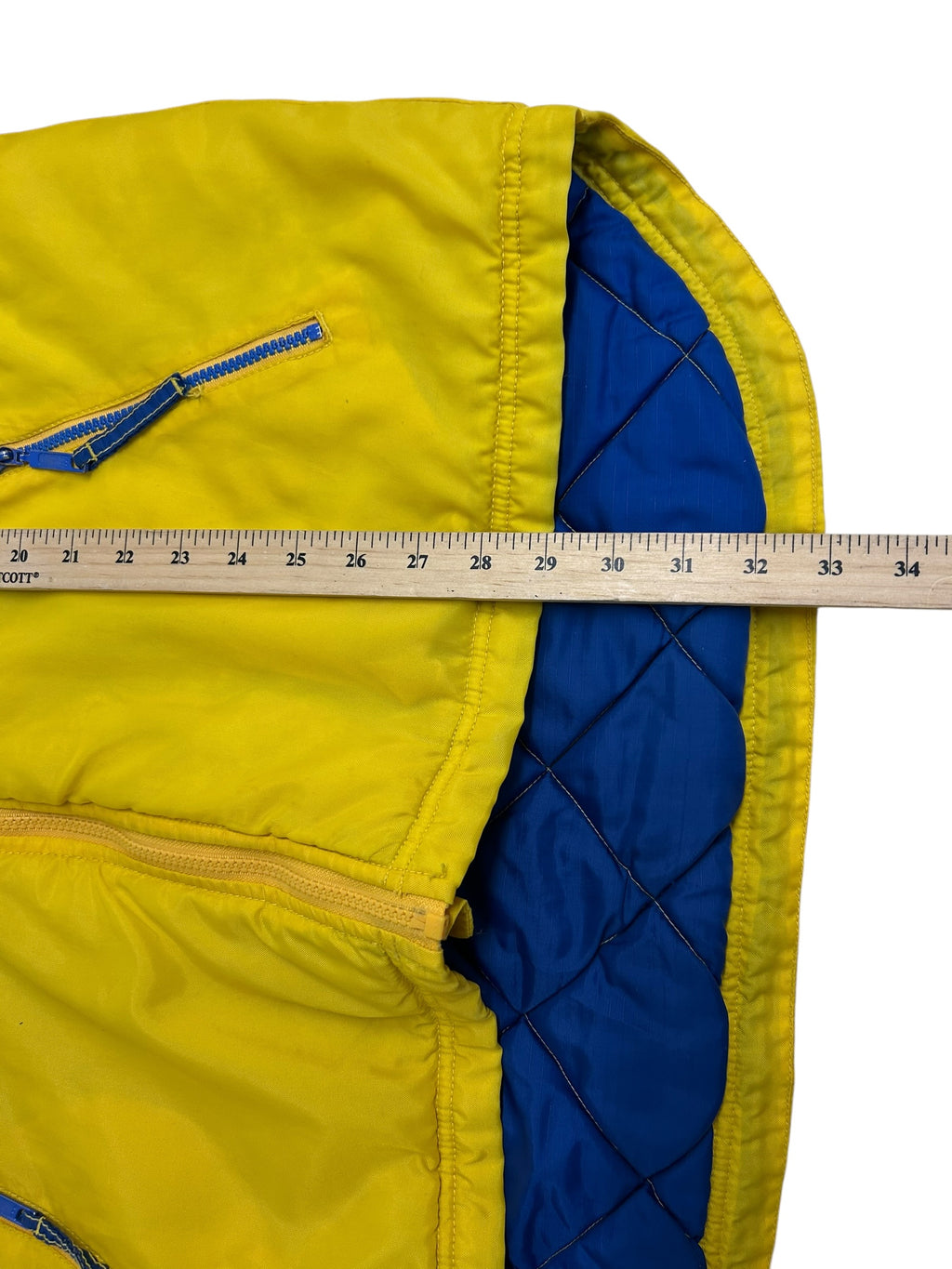 Vintage Converse Pro Star Yellow Jacket – 90s Colorblock – Size Medium