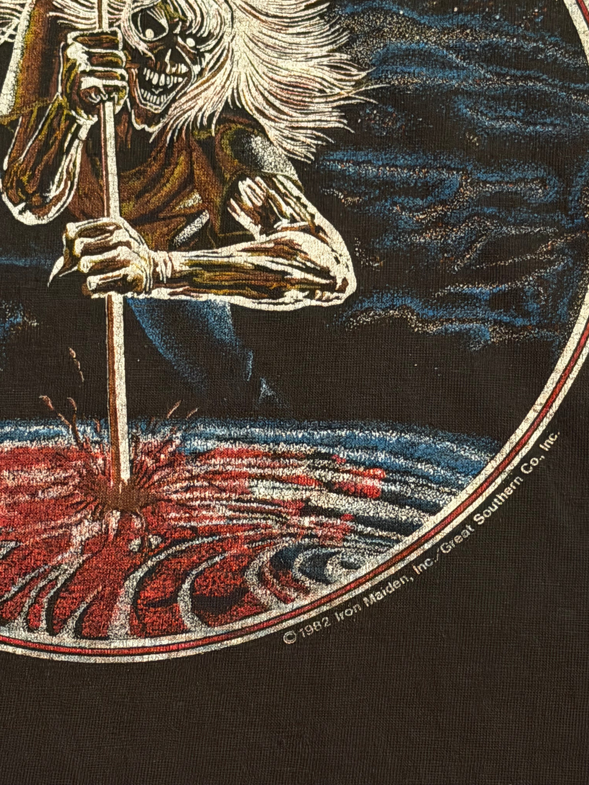 1982 Iron Maiden “The Beast On The Road” (Medium)