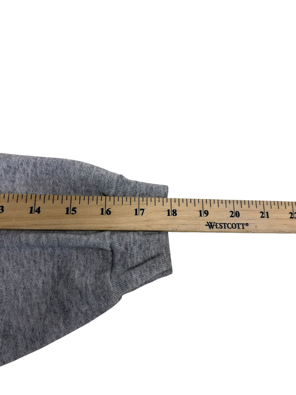 Vintage Track & Field Graphic Crewneck Sweatshirt – Grey Athletic Running Sweater – Size L/XL