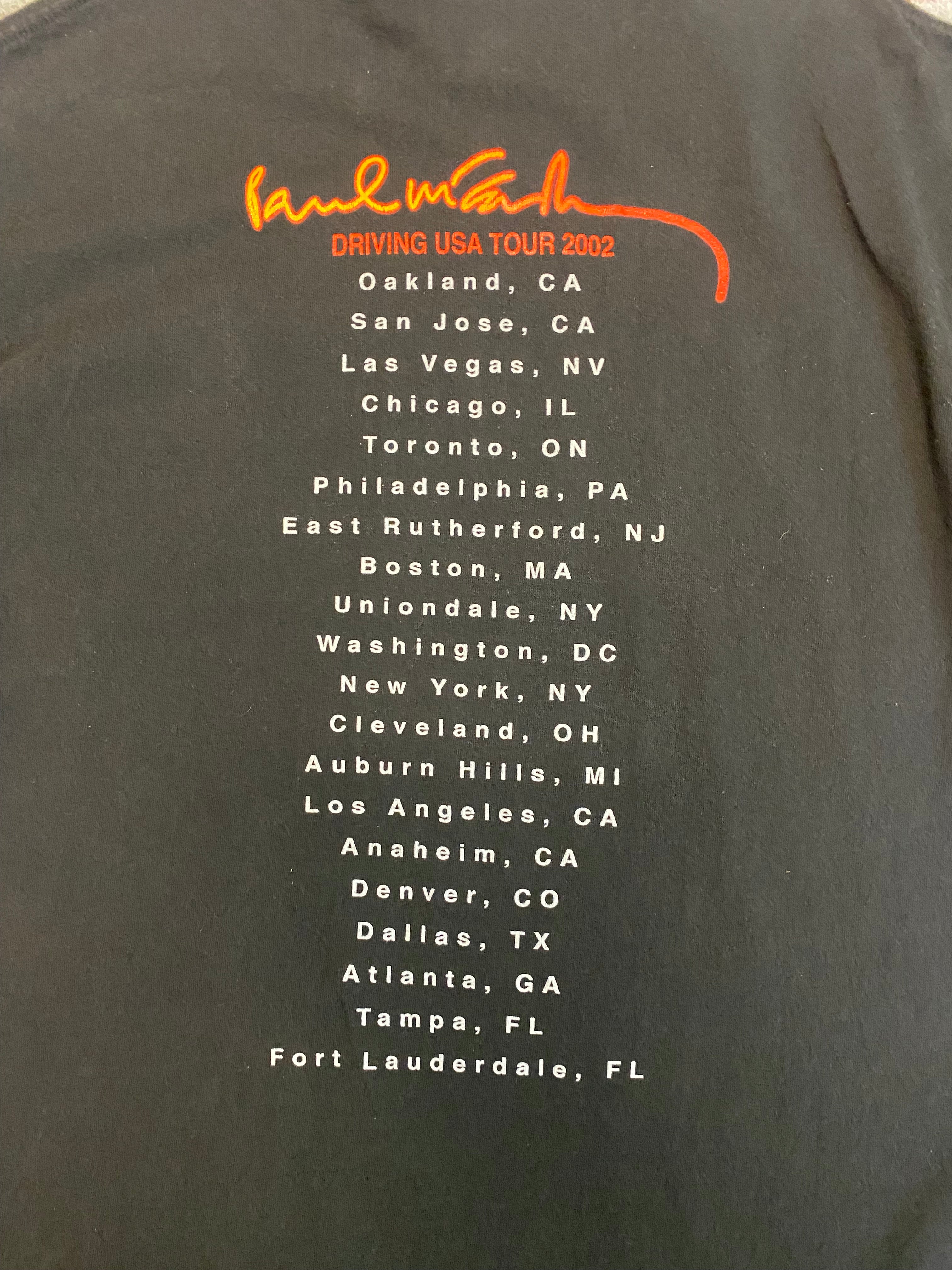 2002 Paul McCartney Tour (Medium)