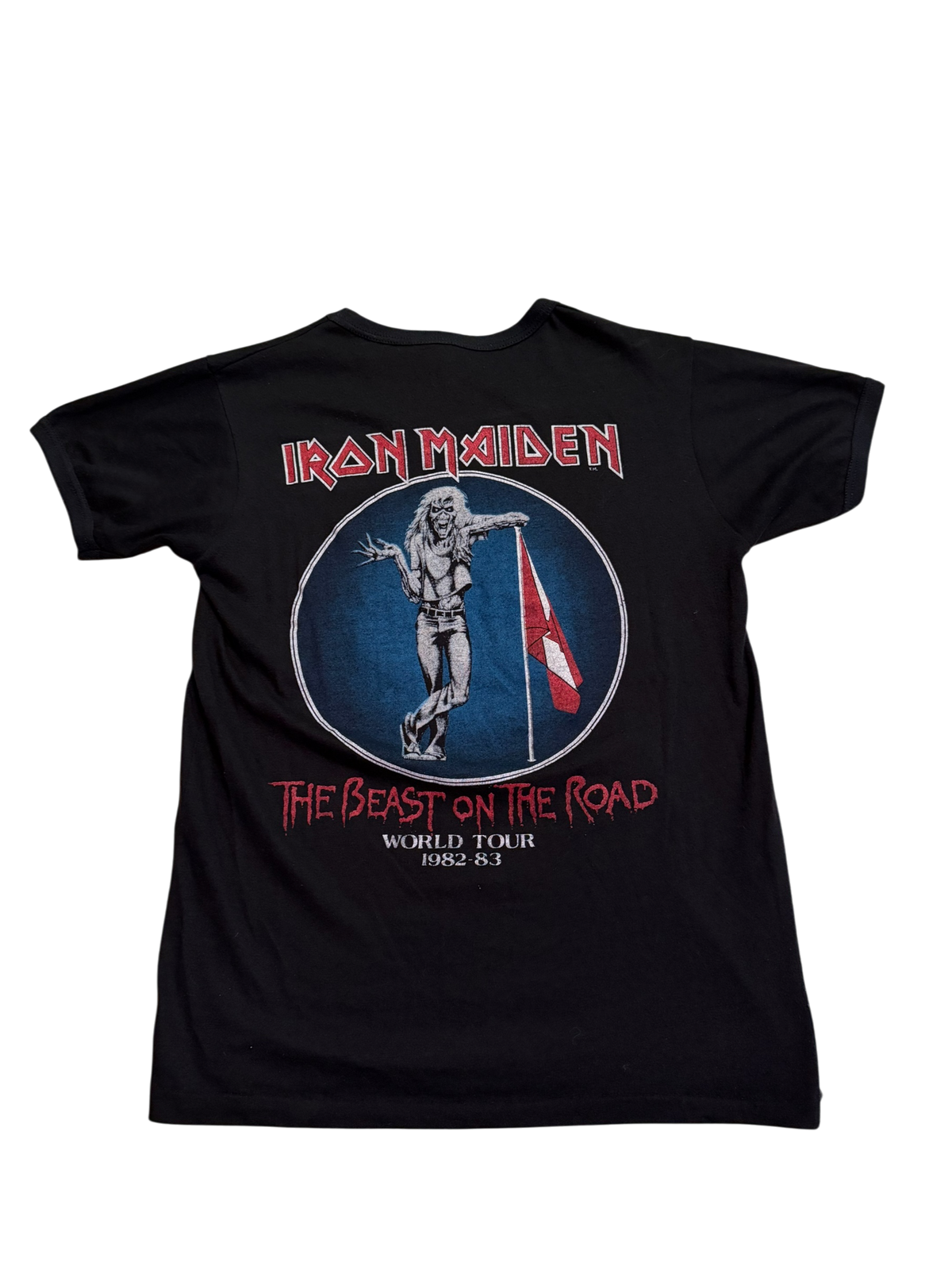1982 Iron Maiden “The Beast On The Road” (Medium)