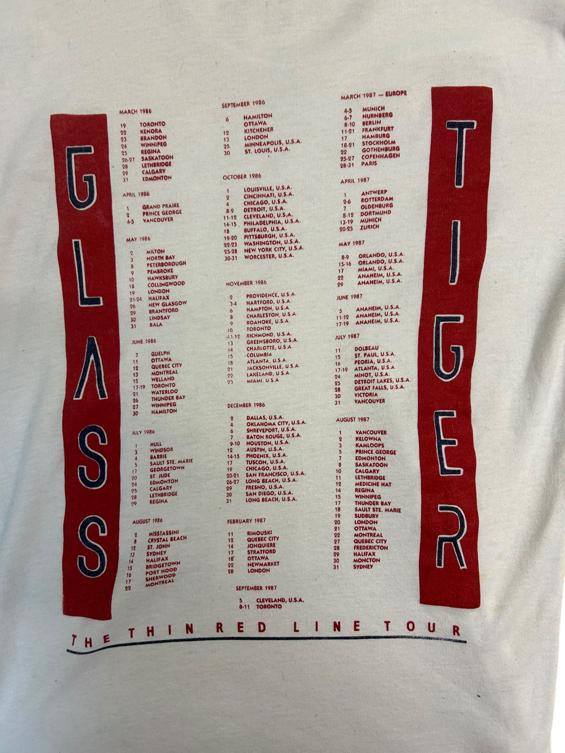 1986 Glass Tiger (Medium)