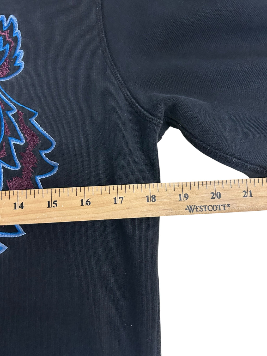 Kenzo Paris Tiger Embroidered Sweatshirt – Navy Designer Crewneck – Size Medium