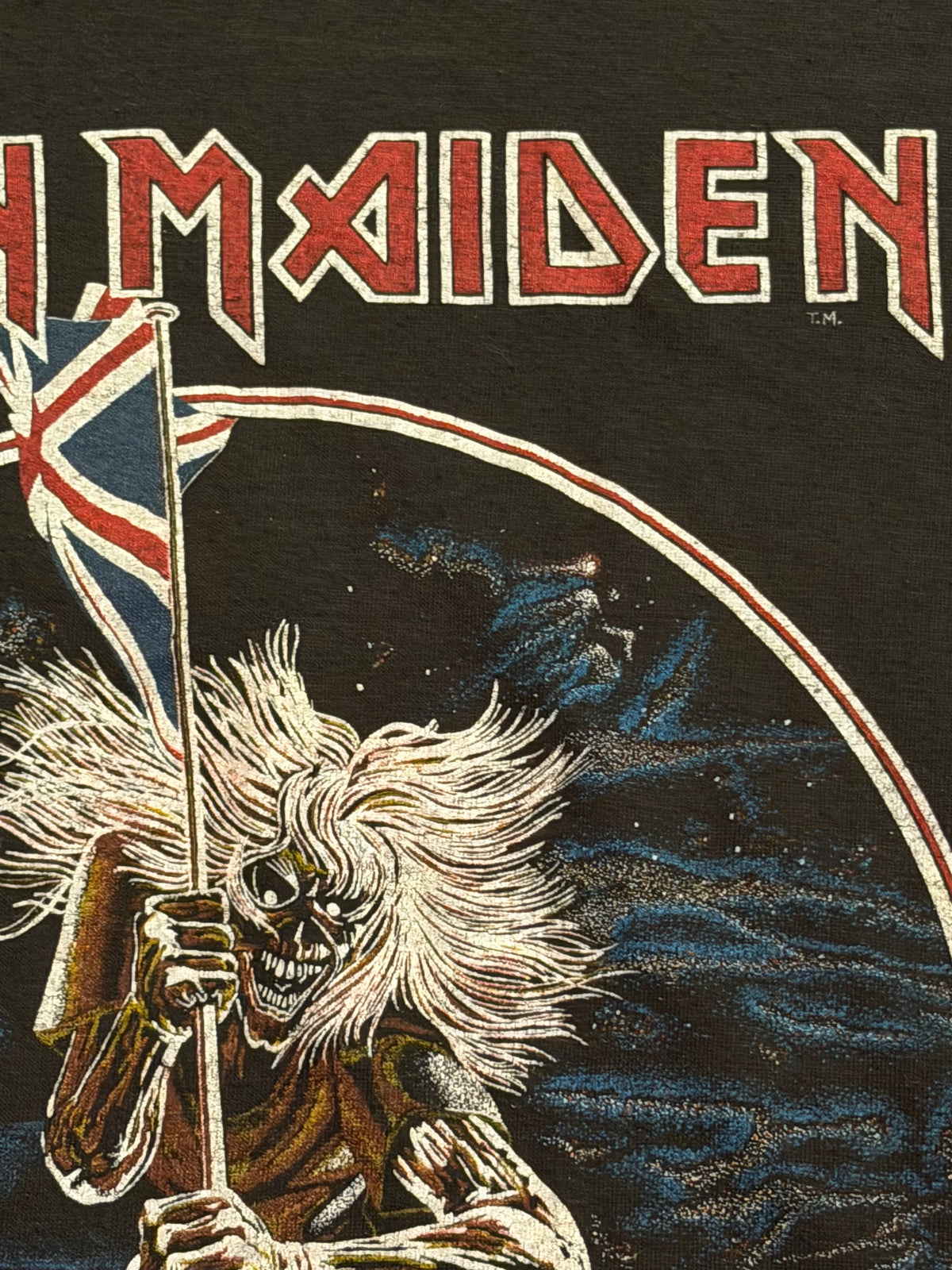 1982 Iron Maiden “The Beast On The Road” (Medium)