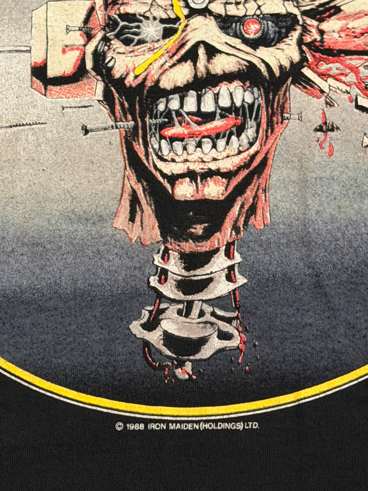 1988 Iron Maiden Tour Tee (Large)